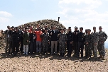 2016.4.29 미 DPAA 국장 양구 유해발굴현장 방문 대표 이미지