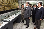 김무성 전 새누리당 대표, 국방부유해발굴감식단 방문 대표 이미지