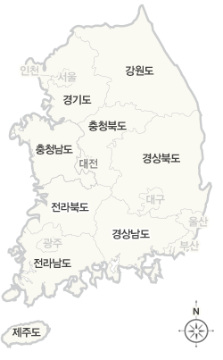 전국 지도