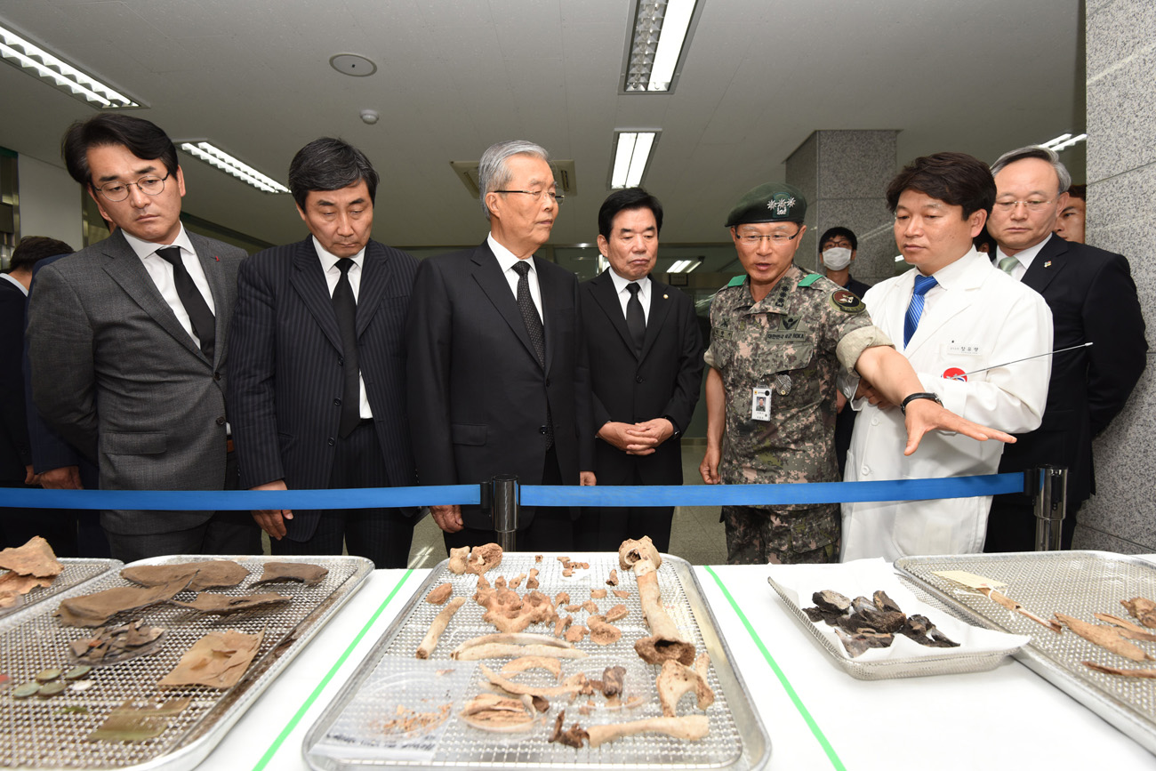 Former Congressman Kim Jong-In at MAKRI (2016.06.22.)