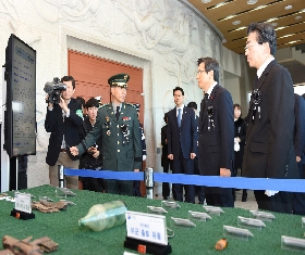 Former Prime Minister Hwng Gyo-Ahn at th